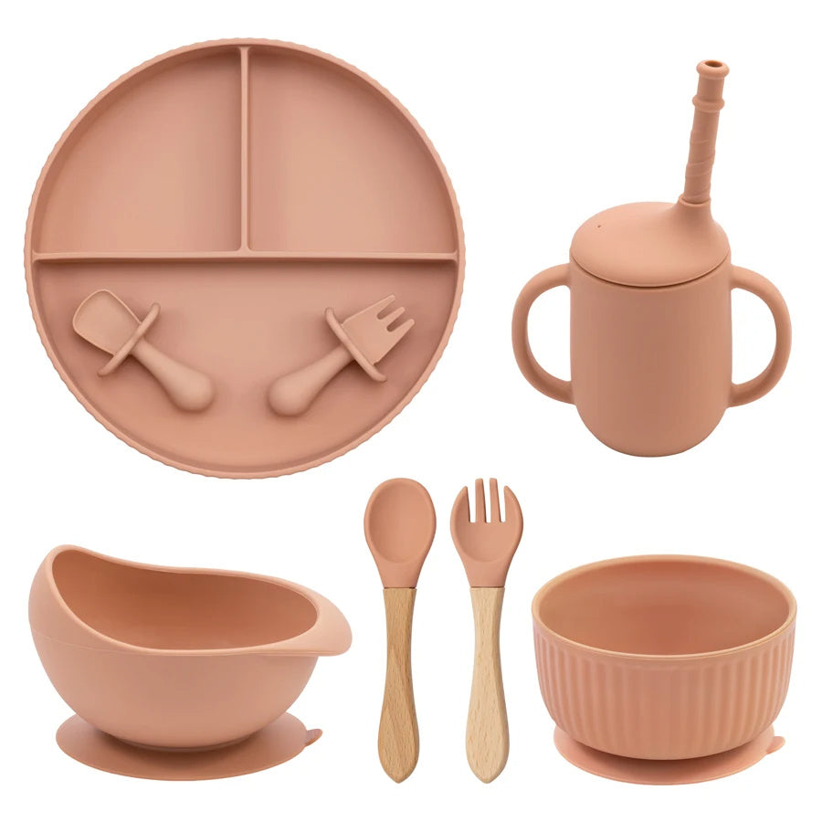 Baby Silicone eet-set. BPA-Vrij (kopie) (kopie)