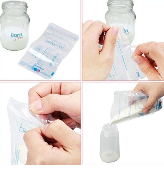 30 Pieces 250ml Moedermelk zakjes. BPA-Vrij