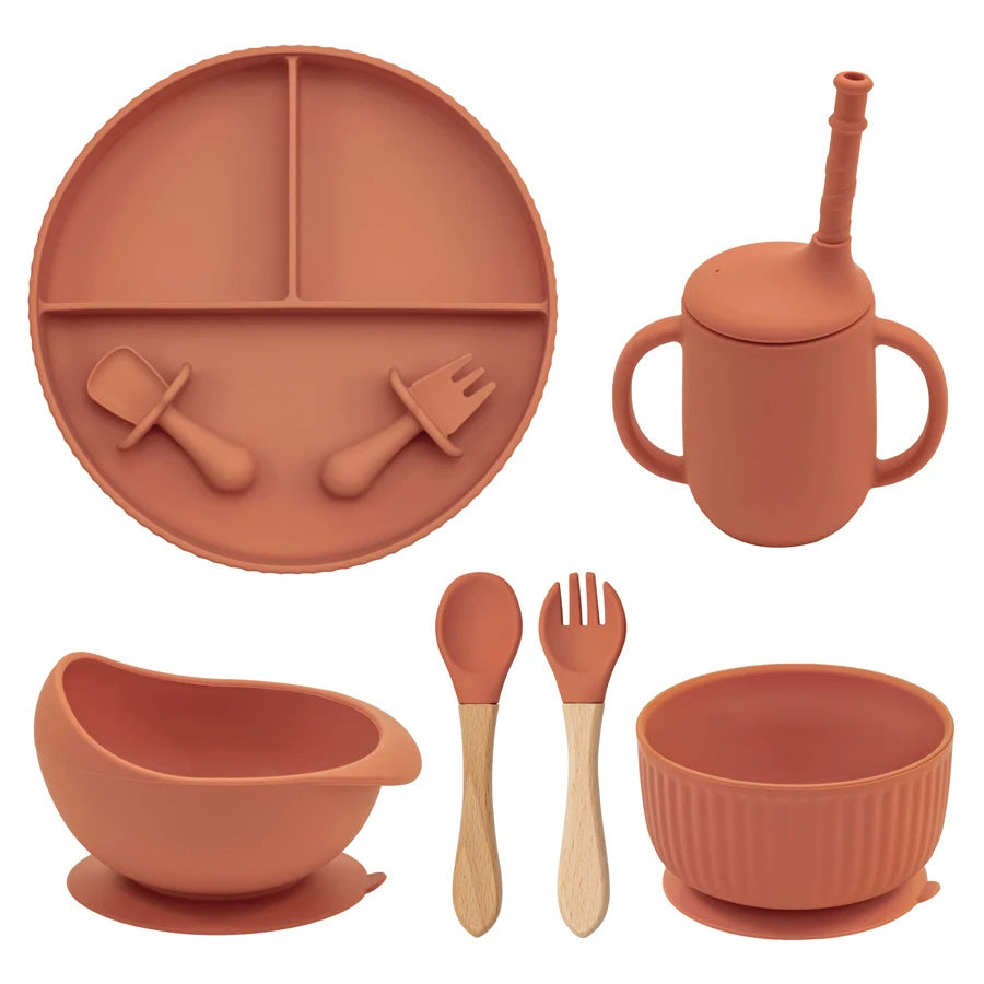 Baby Silicone eet-set. BPA-Vrij (kopie) (kopie)