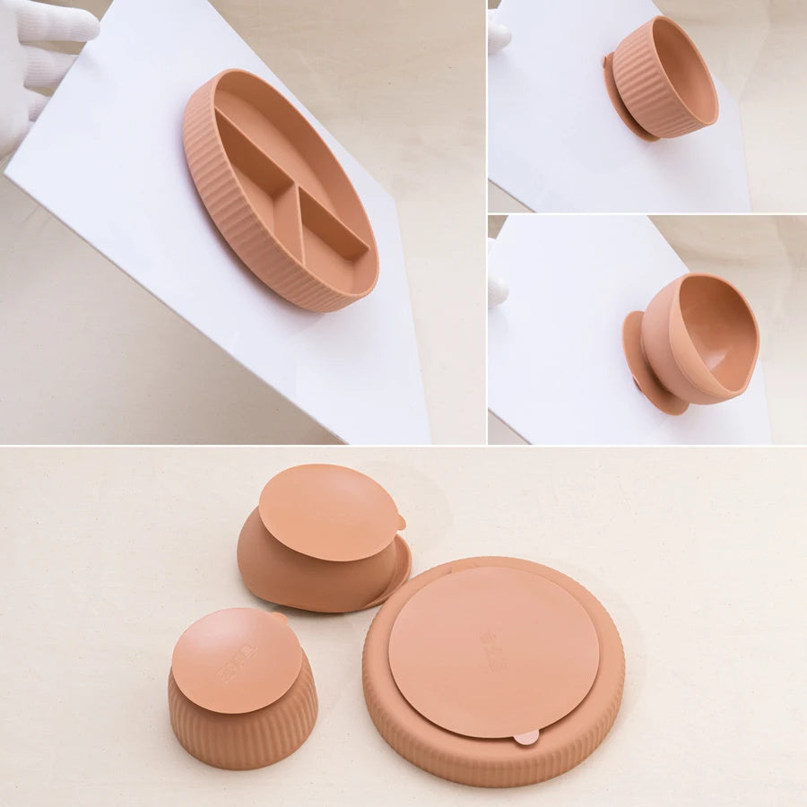 Baby Silicone eet-set. BPA-Vrij (kopie) (kopie)