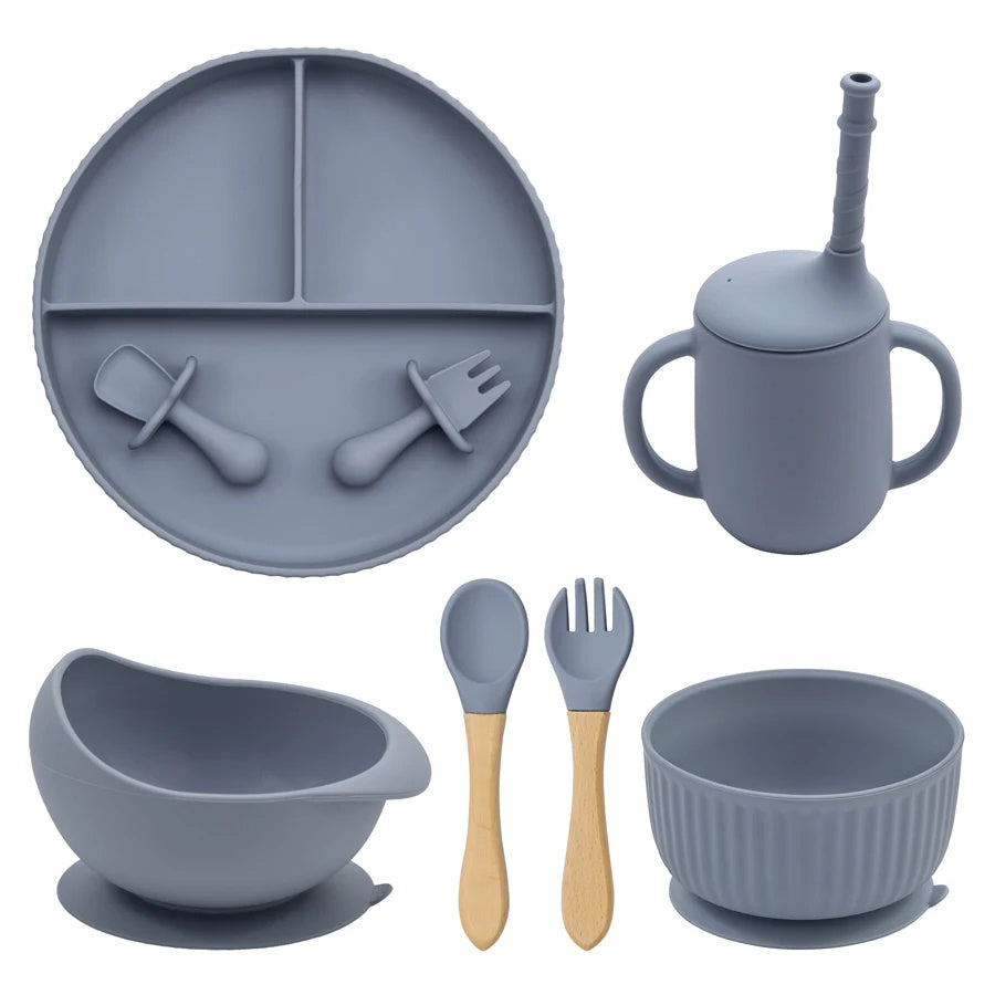 Baby Silicone eet-set. BPA-Vrij (kopie) (kopie)