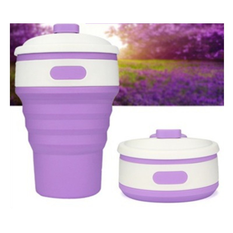 Opvouwbare silicone Koffie/thee kopjes. BPA-Vrij