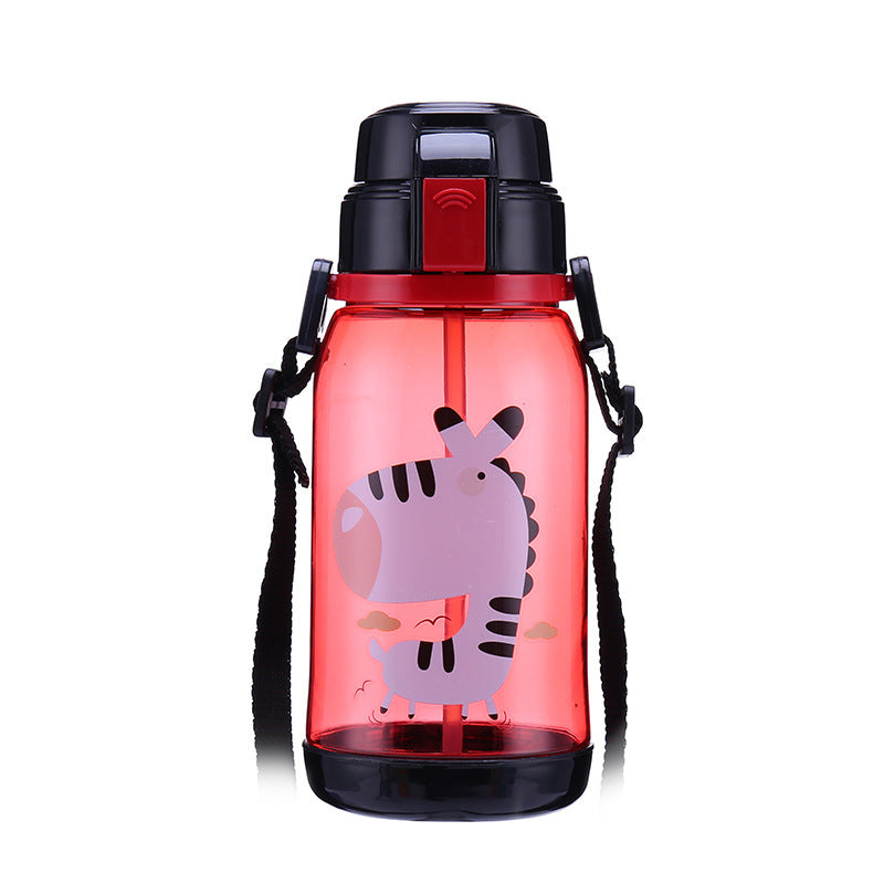 650ml Kids waterfles met rietje BPA Free