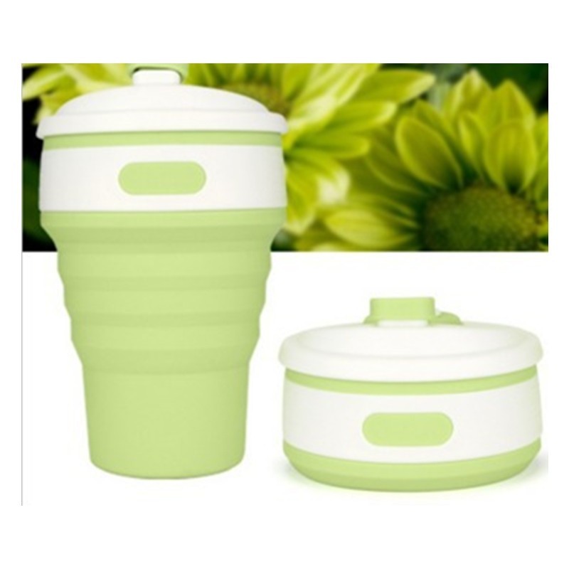 Opvouwbare silicone Koffie/thee kopjes. BPA-Vrij