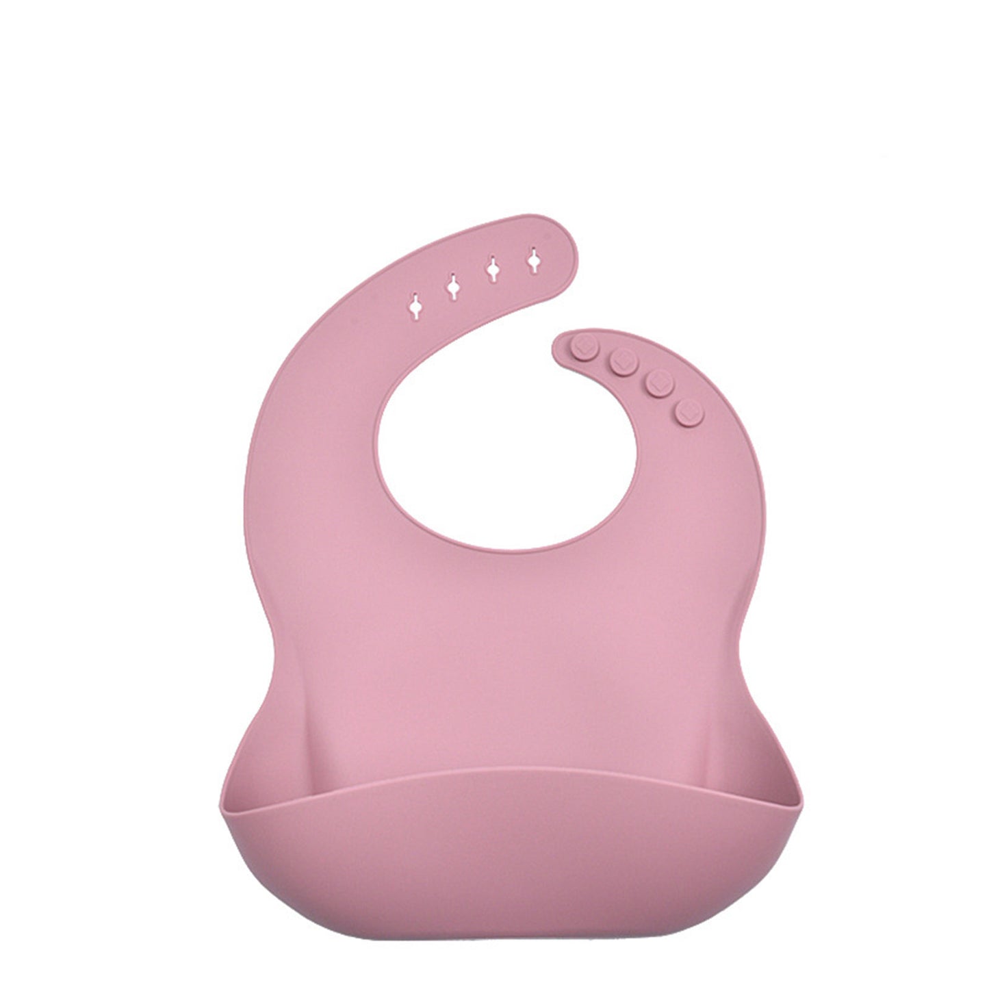 Zachte Silicone baby slabber. BPA-Vrij