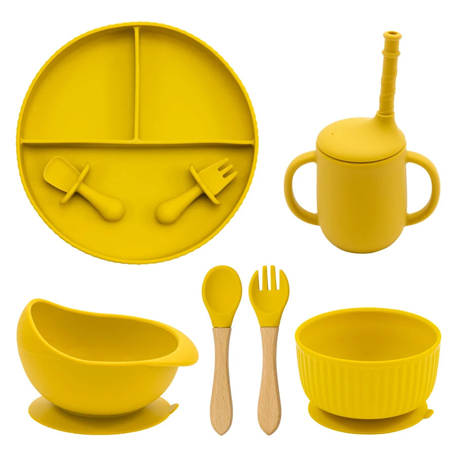 Baby Silicone eet-set. BPA-Vrij (kopie) (kopie)