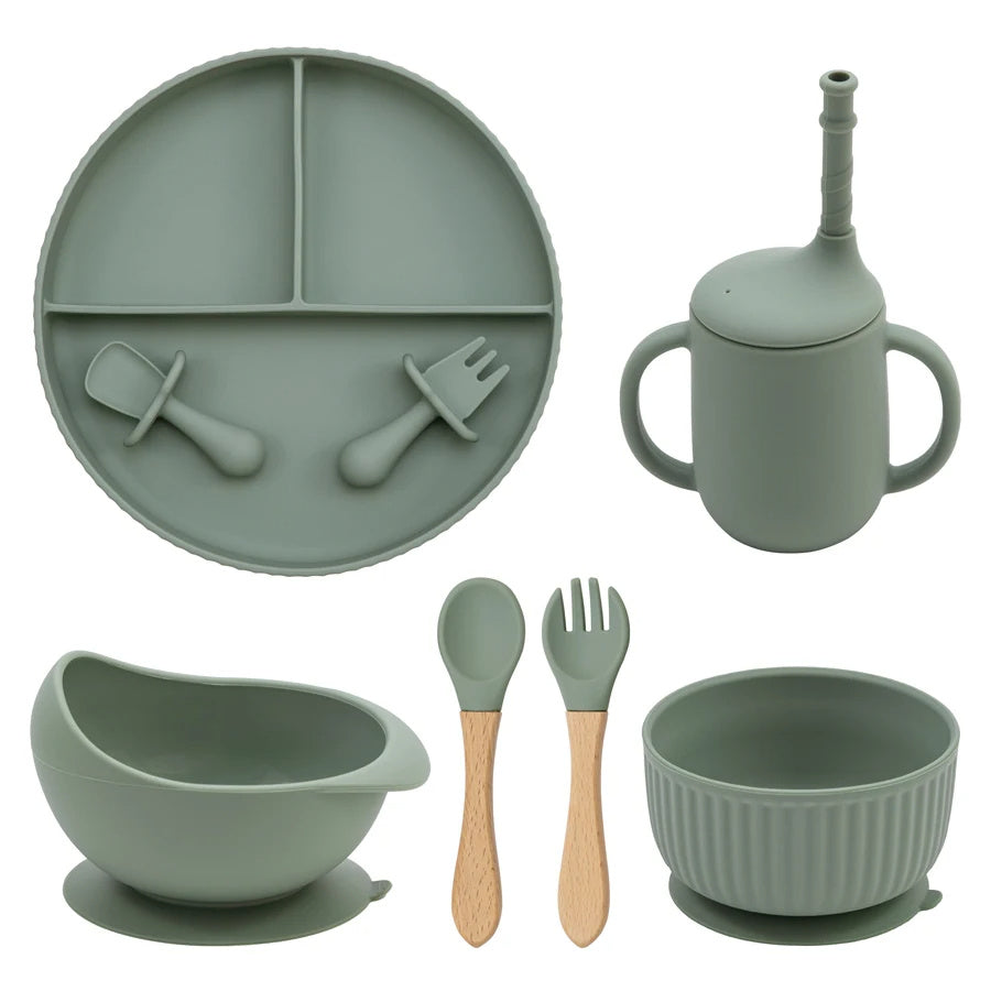 Baby Silicone eet-set. BPA-Vrij (kopie) (kopie)