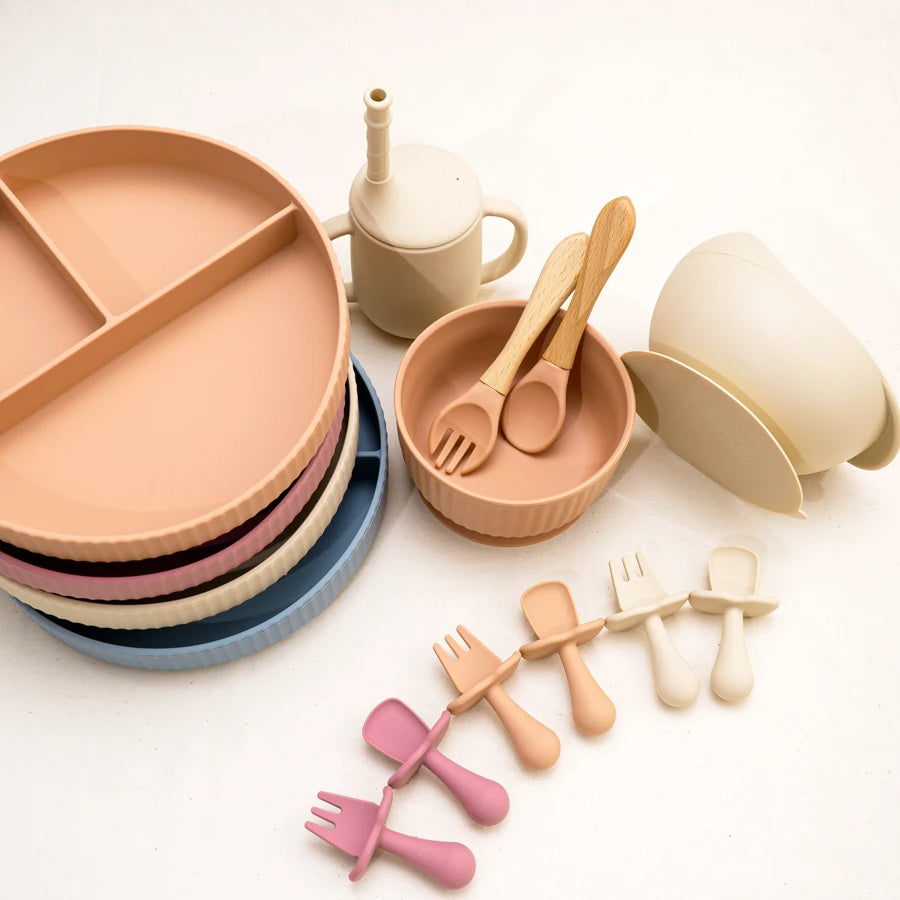 Baby Silicone eet-set. BPA-Vrij (kopie) (kopie)